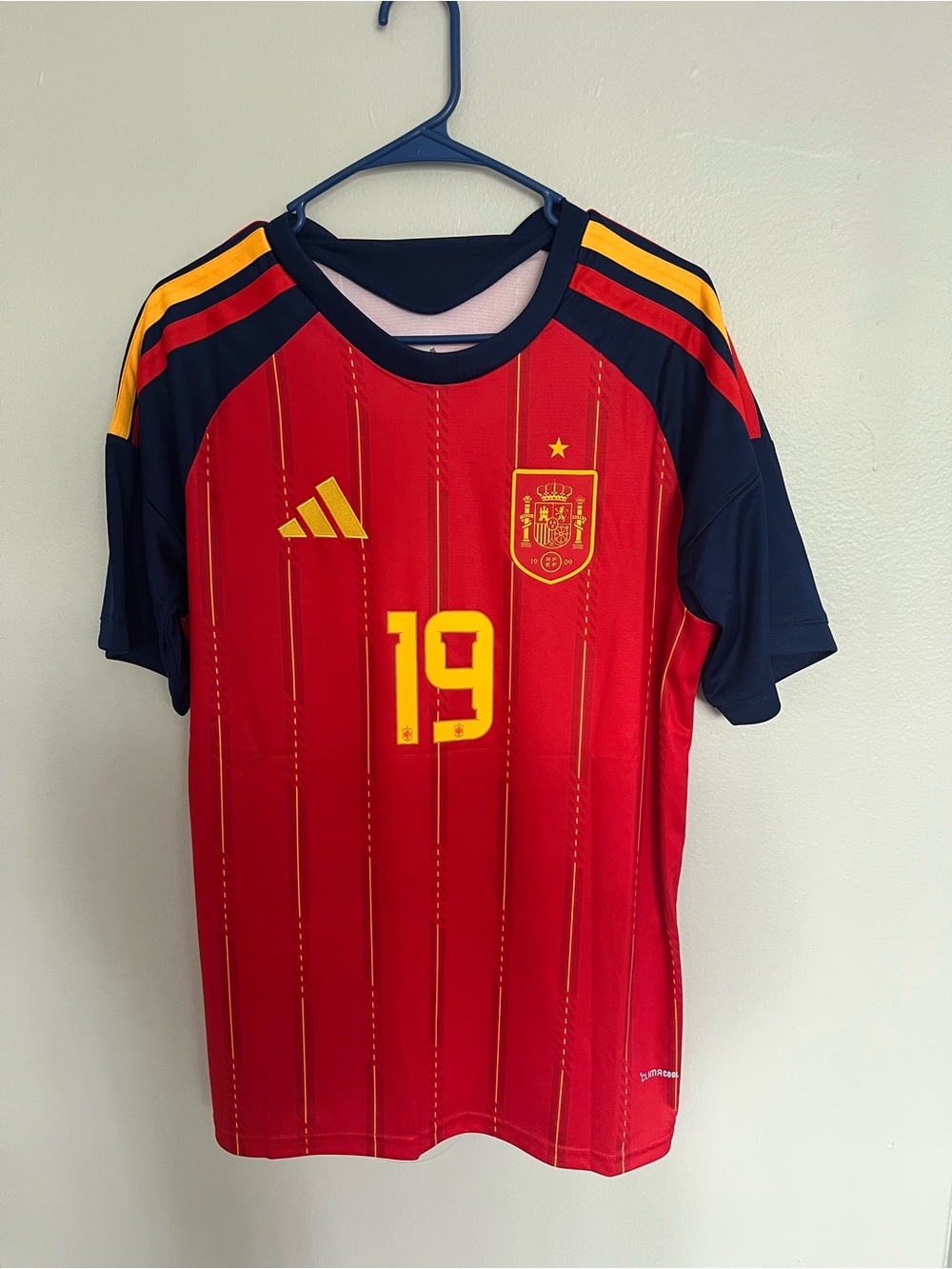 Adidas Spain World Cup Lamine Yamal Jersey #19 NWT Size Medium